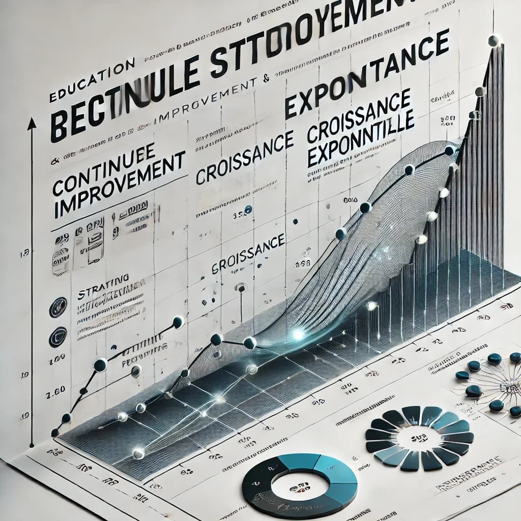 Graphique de l'importance du recul et de l'amélioration continue